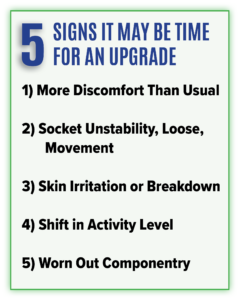 Signs You Need a New Prosthesis